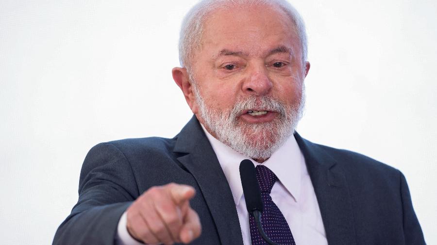 Lula em cerimônia no Palácio do Planalto em março de 2023 - REUTERS/Adriano Machado