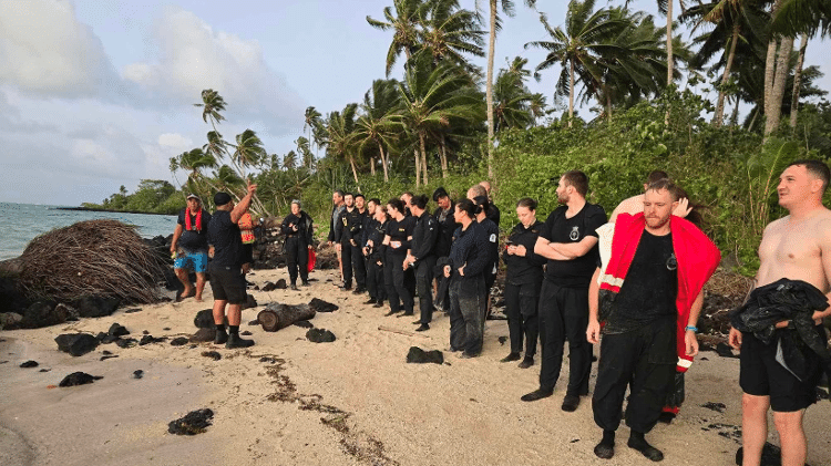 Resgate dos passageiros do Manawanui foi realizado por autoridades de Samoa