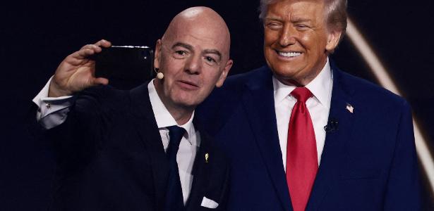 Infantino é denunciado no COI por violar neutralidade em relação com Trump