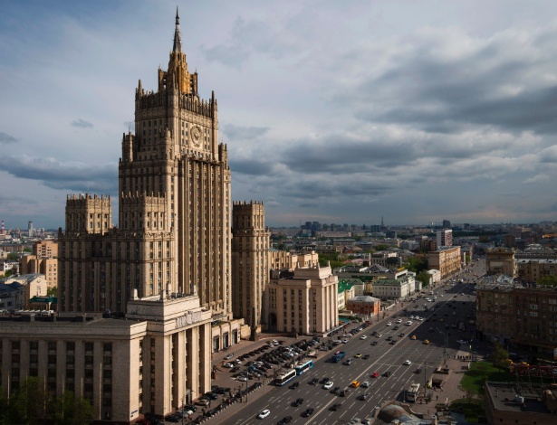 Prédio do Ministério russo das Relações Exteriores, em Moscou - Joel Saget/ AFP