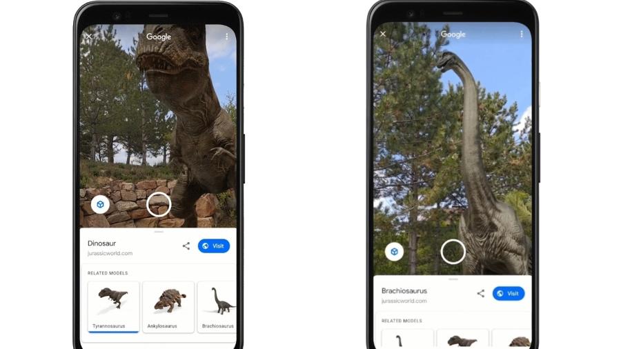 Dinossauro 3D - AR Câmera – Apps no Google Play