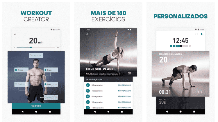 Adidas Training by Runtastic - Reprodução - Reprodução