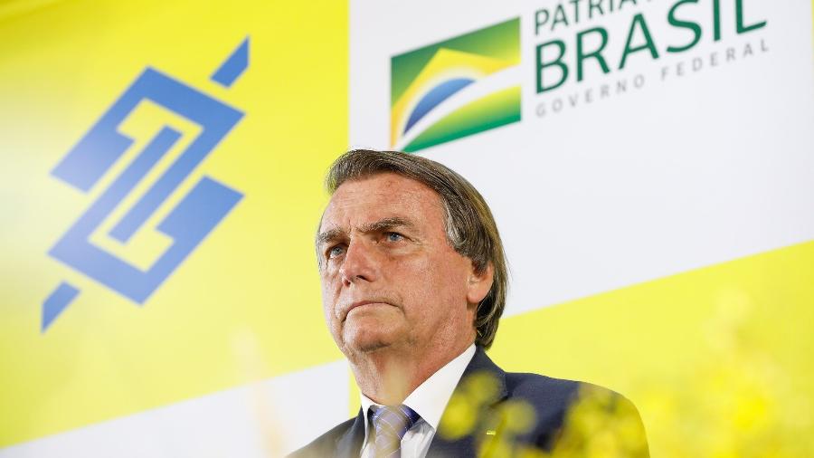 O presidente Jair Bolsonaro em lançamento de programa do Banco do Brasil - Alan Santos/PR
