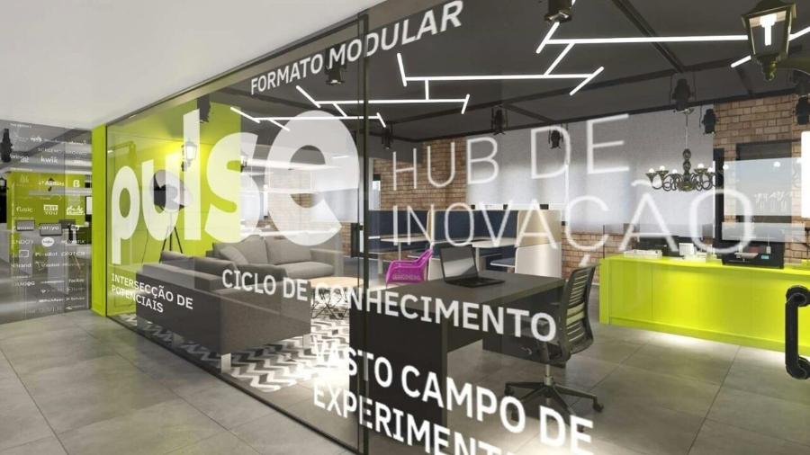 Hubs de inovação, como o Pulse, da empresa de energia Raízen, agilizam a criação de soluções e promovem um espírito de colaboração e de engajamento dentro das corporações. - Divulgação