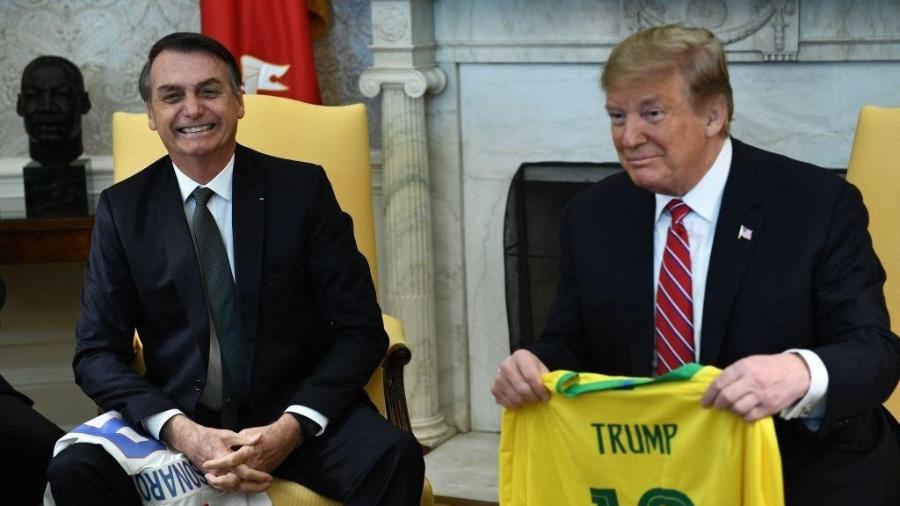  Donald Trump e Jair Bolsonaro