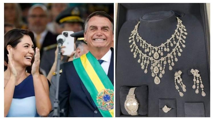 Como Joias de Bolsonaro: O que Receita Faz com Produto Retido