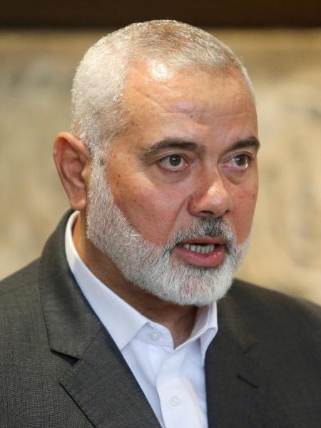 Ismail Haniyeh, líder político do Hamas, em foto de 2021