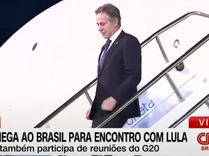Blinken chega ao Brasil para reunião com Lula em meio à crise com Israel