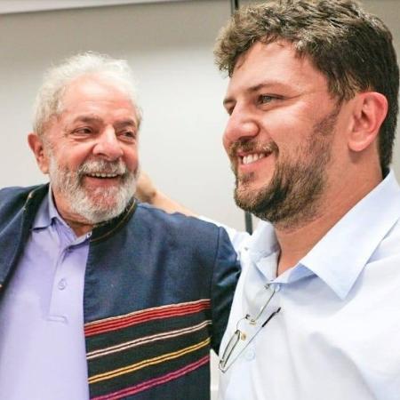 Lula e o chefe de gabinete Marcola