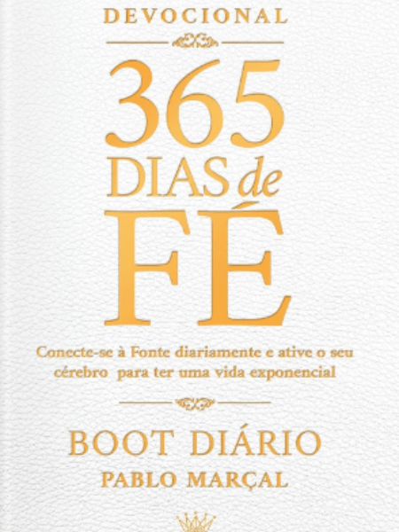 "365 dias de fé - Boot diário", livro devocional de Pablo Marçal