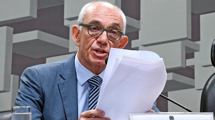 Fábio Schvartsman, presidente afastado da Vale, depõe em CPI de Brumadinho - Edilson Rodrigues/Agência Senado