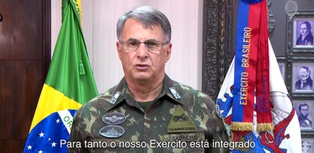 Fala de Bolsonaro vai na contramão de orientação do comandante do Exército