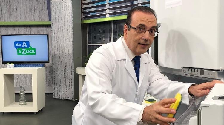 Roberto Figueiredo, o Dr. Bactéria - 4.abr.2019 - Reprodução/Facebook/drbacteriaoficial - 4.abr.2019 - Reprodução/Facebook/drbacteriaoficial