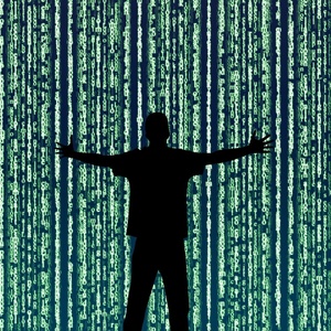 pessoa na matrix - Pixabay - Pixabay