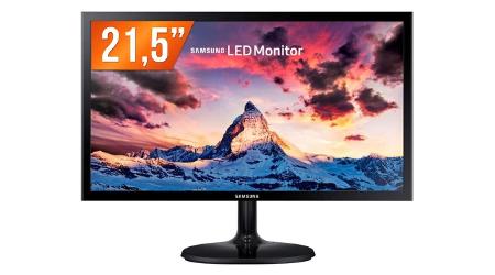 SAMSUNG LED MONITOR 21.5" - Divulgação - Divulgação