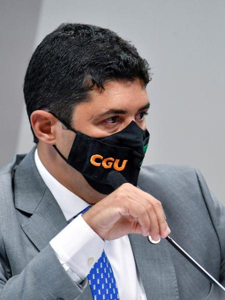 Wagner Rosário, ministro da CGU, presta depoimento à CPI da Covid - Leopoldo Silva/Agência Senado