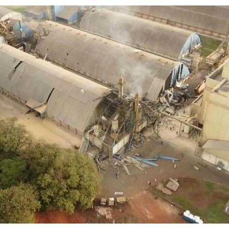 A explosão aconteceu no silo de cooperativa no Paraná