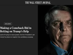 Bolsonaro espera que Trump ajude em seu retorno político, publica Wall Street Journal