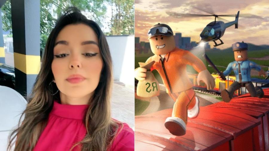 Roberta Barbosa se assustou com o gasto do filho no Roblox
