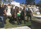 Militar é enterrado com honras e presença de Bolsonaro; 