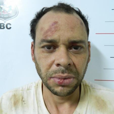 Moacir Levi Correia, o Bi da Baixada, ao ser preso, após tiroteio com policiais em Santa Catarina