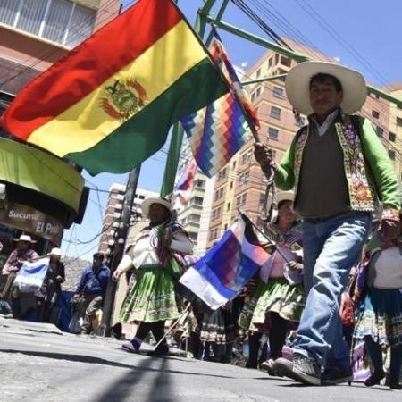 Bolívia enfrenta onda de manifestações populares nas últimas semanas - AFP/GETTY IMAGES