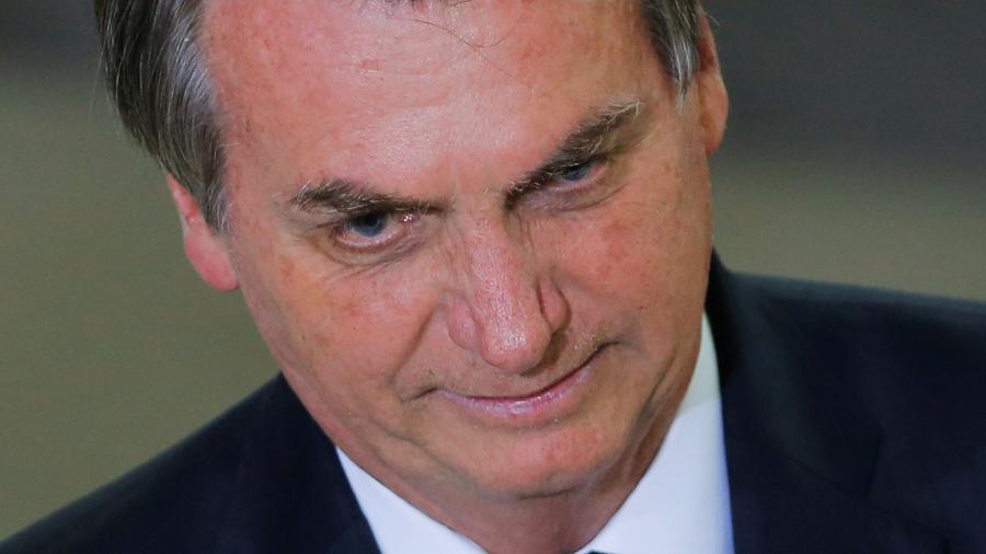 Bolsonaro deixa Palácio da Alvorada, em Brasília, para cumprir agenda oficial - ADRIANO MACHADO