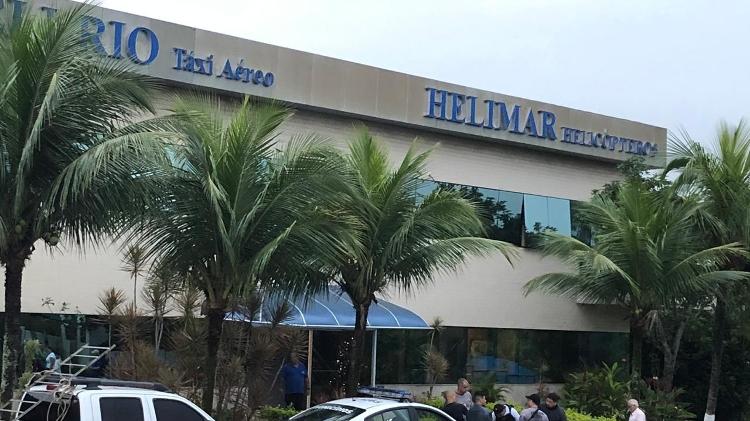 November 10, 2020 - Police movement on the heliport where Fernando Iggnácio Miranda was assassinated - Herculano Barreto Filho / UOL - Herculano Barreto Filho / UOL