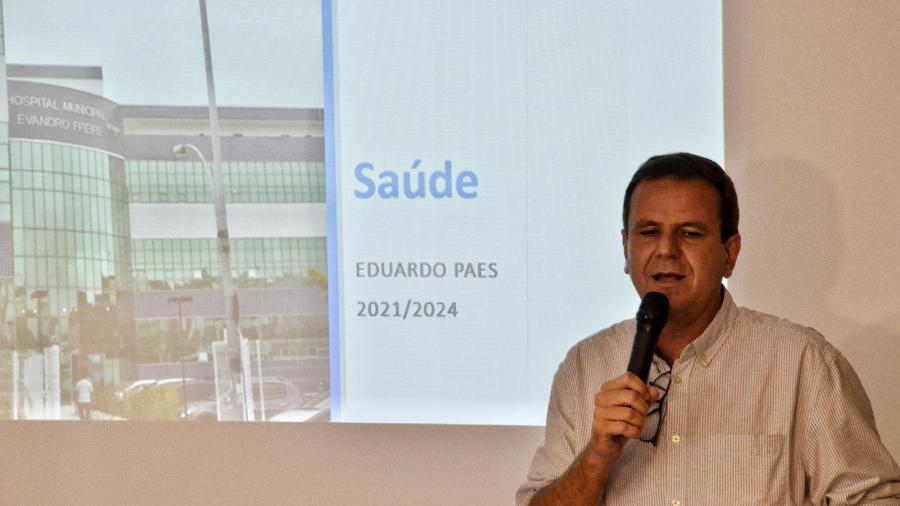 Declaração foi dada hoje por Eduardo Paes (DEM) logo após se encontrar com o presidente Jair Bolsonaro (sem partido) - Ramon Vellasco/Futura Press/Estadão Conteúdo