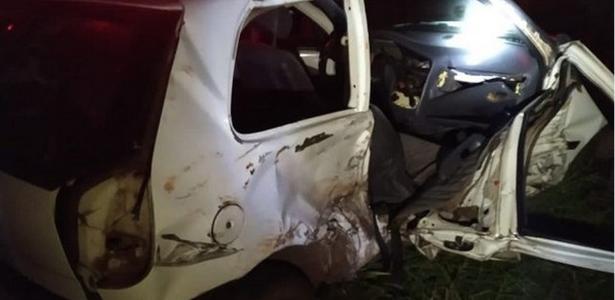 Homem foge da polícia e causa acidente de carro em rodovia de Minas Gerais