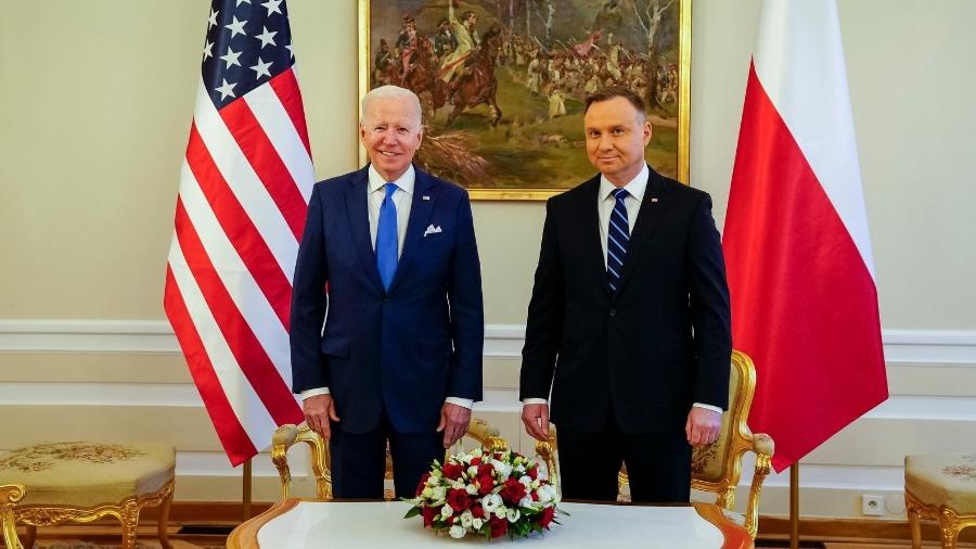 Segundo presidência da Ucrânia, Biden conversou com Andrzej Duda por telefone [IMAGEM DE ARQUIVO] - Office of the President of the United States/Domínio Público