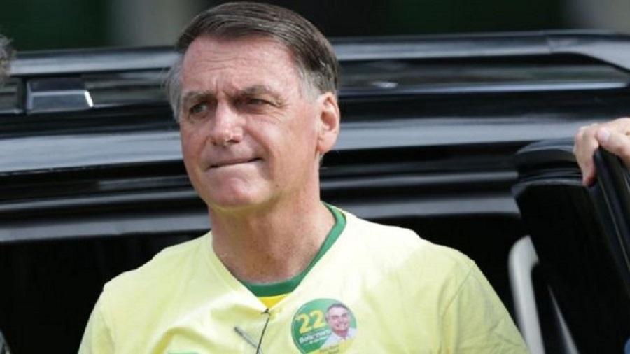 O ex-presidente Jair Bolsonaro - EPA