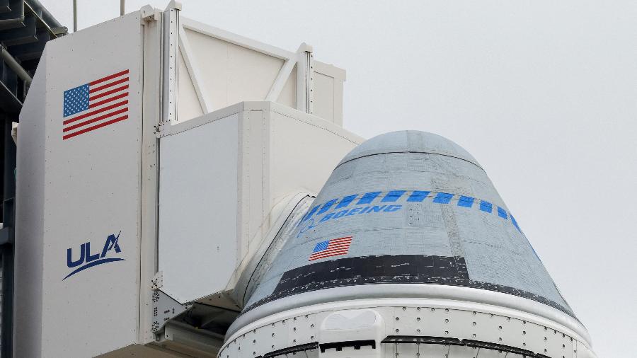 O foguete Atlas V carregando a cápsula CST-100 Starliner da Boeing - 4.ago.2021 - Joe Skipper/Reuters