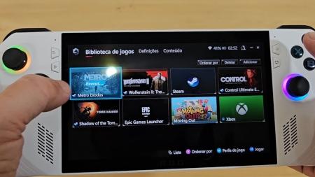 Esse VIDEOGAME portátil roda TODOS os JOGOS de PC - Asus Rog Ally