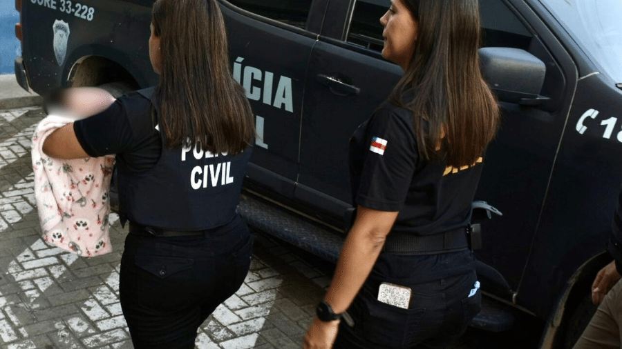 Bebê foi encontrado em uma casa no bairro Santa Etelvina, na zona norte de Manaus com uma das criminosas. 