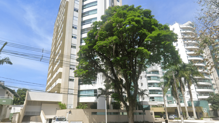 Criança caiu de prédio na Alameda Rio Branco, em Blumenau