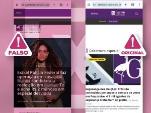 Site foi clonado para divulgar conteúdo falso sobre candidata do Tocantins