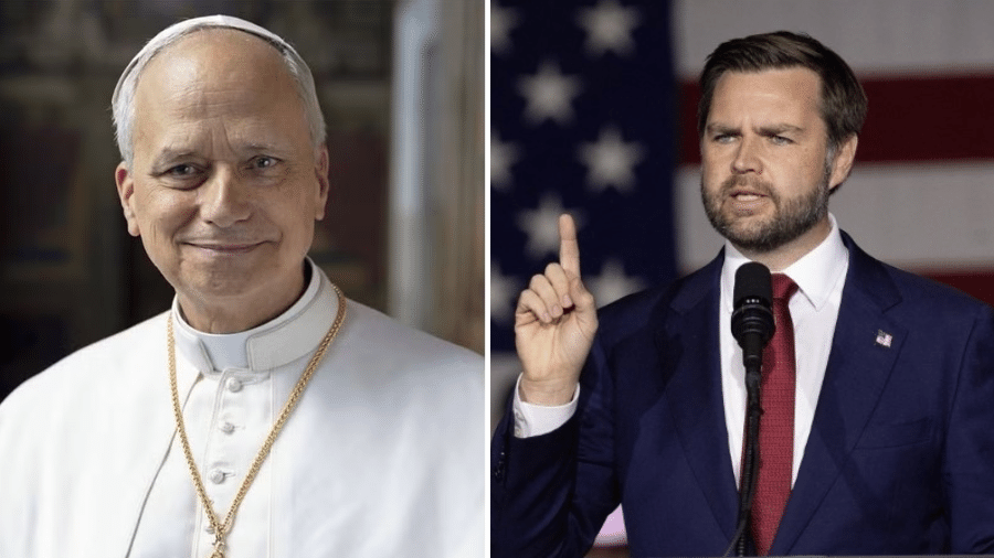 Papa Leão 14 e JD Vance não concordam sobre políticas migratórias dos EUA Papa Leão 14 e JD Vance não concordam sobre políticas migratórias dos EUA