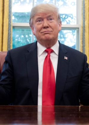 Donald Trump no Salão Oval da Casa Branca, em Washington - Saul Loeb/AFP - 10.out.2018 