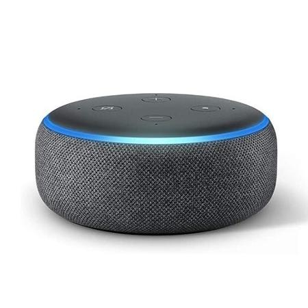 Echo Dot (3ª Geração): Smart Speaker com Alexa - Cor Preta - Reprodução/Amazon - Reprodução/Amazon