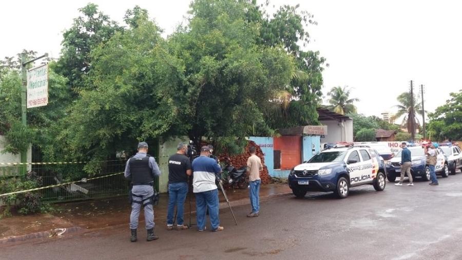 Local onde corpo de comerciante foi encontro, em Tangará da Serra (MT) - Divulgação