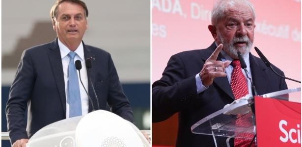 Lula e Bolsonaro