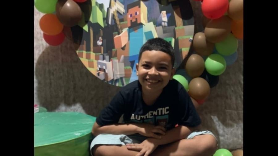 Juan Davi, 11 anos, foi morto na noite de Ano Novo em Mesquita (RJ) - Reprodução