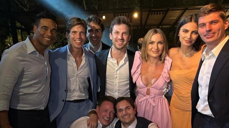 Max Verstappen esteve no Brasil para casamento