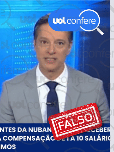 29.abr.2025 - Posts usam IA para manipular vídeos que prometem indenização do Nubank 29.abr.2025 - Posts usam IA para manipular vídeos que prometem indenização do Nubank