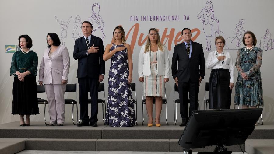 Cerimônia Alusiva ao Dia Internacional da Mulher no Palácio do Planalto - Carolina Antunes/PR