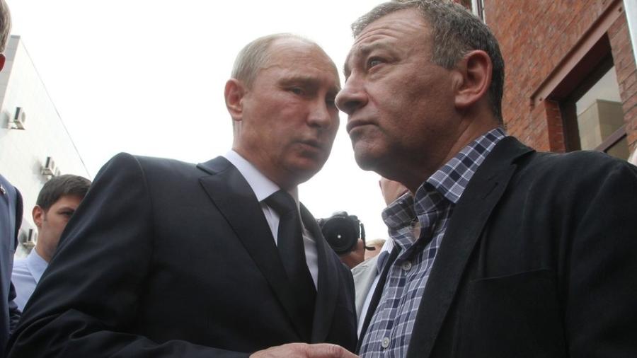 Vladimir Putin e Arkady Rotenberg são amigos desde a infância - Getty Images