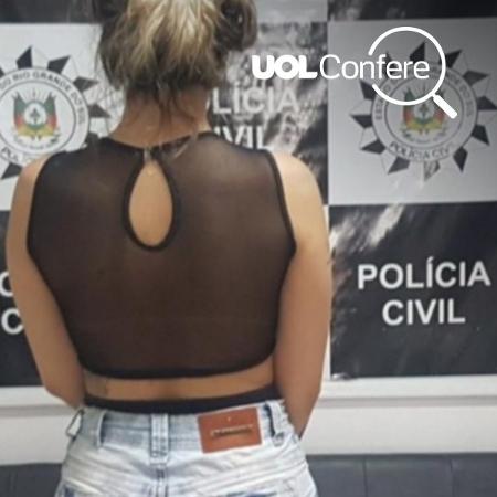 Foto que foi distribuída com o boato nem é da polícia no Maranhão - Divulgação/Polícia Civil