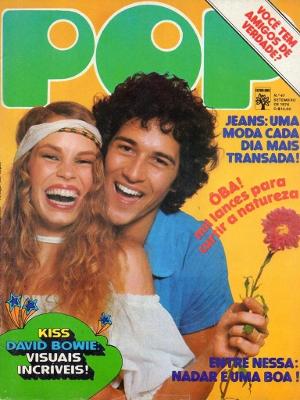 Fim dos anos 1970: capa da revista Pop, que publicava matérias de comportamento - Reprodução/Revista Pop - Reprodução/Revista Pop