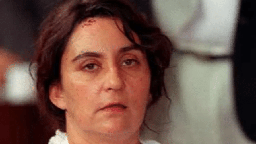 Sonia Aparecida Rossi, conhecida como Maria do Pó, em imagem divulgada na CPI do Narcotráfico, em São Paulo, em 2001 - Reprodução